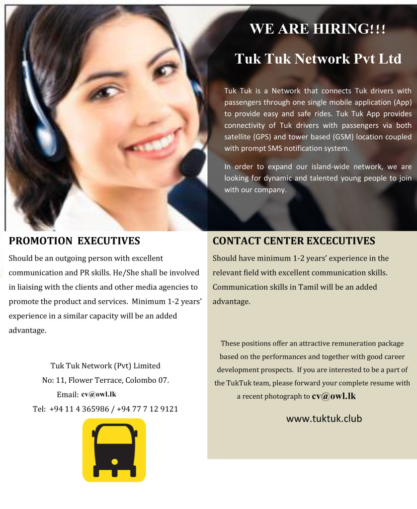 promotions and contact center exec.